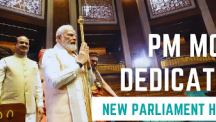 PM Modi dedicates new Parliament House to the nation