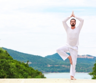 Yoga pose